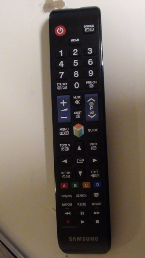 Tizen TV normal remote