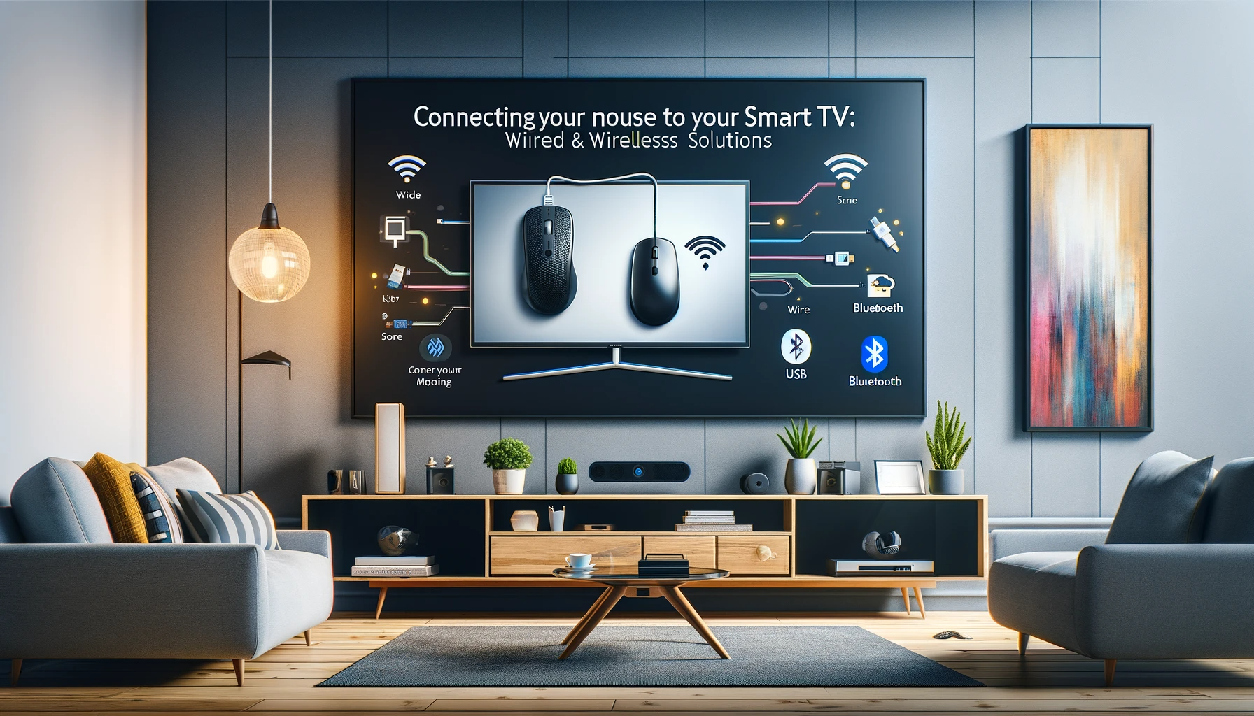 Connecting a mouse to a smart tv